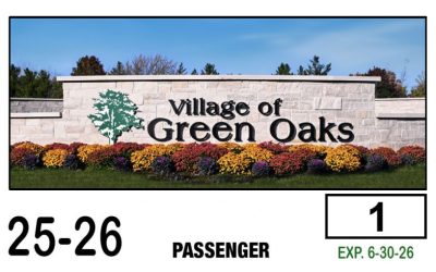 2025-2026 Vehicle Stickers