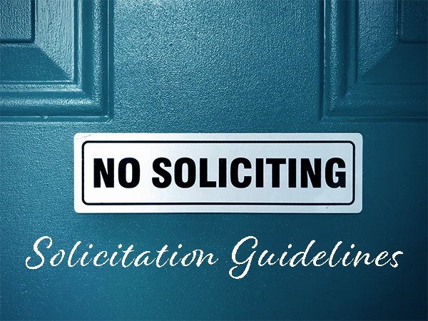 Solicitation Guidelines