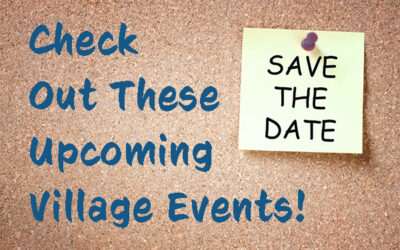 Upcoming Village Events