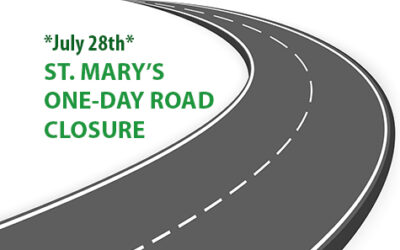 St. Mary’s Road Closure on July 28th